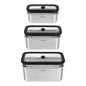 Set de boîtes sous vide S/M/L 6-pcs, Fresh & Save STAINLESS - Zwilling