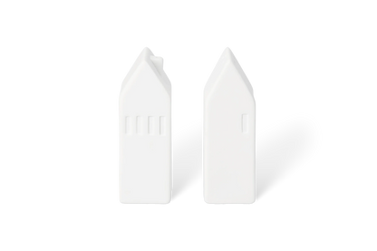 Salière et poivrière Räder porcelaine blanche