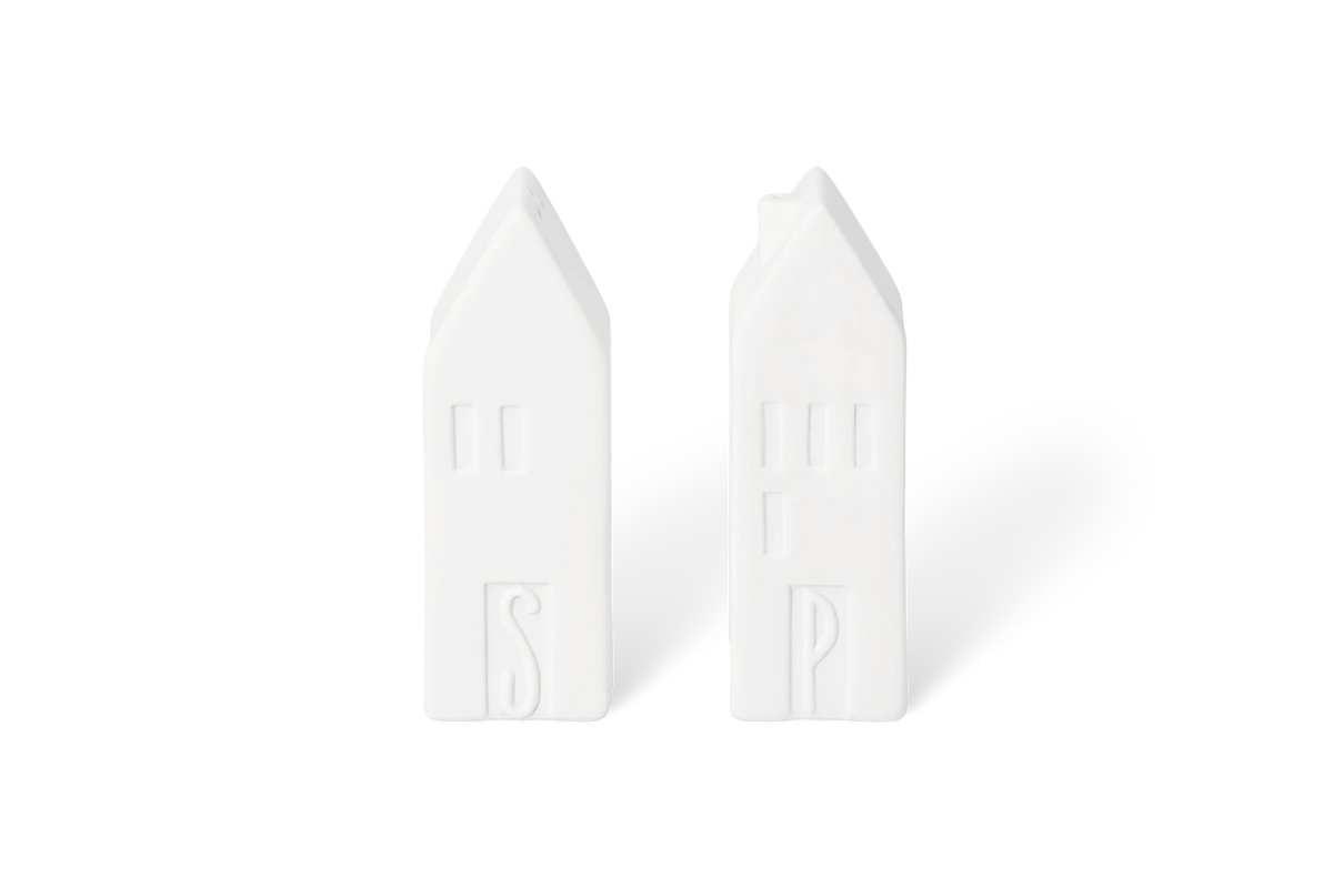 Salière et poivrière Räder porcelaine blanche