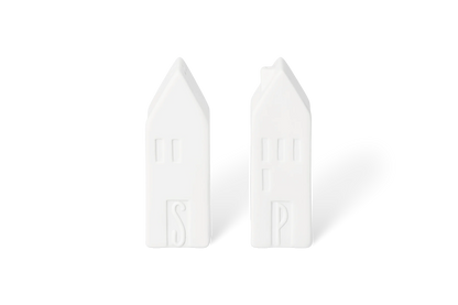 Salière et poivrière Räder porcelaine blanche