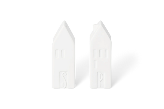 Salière et poivrière Räder porcelaine blanche