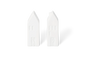 Salière et poivrière Räder porcelaine blanche