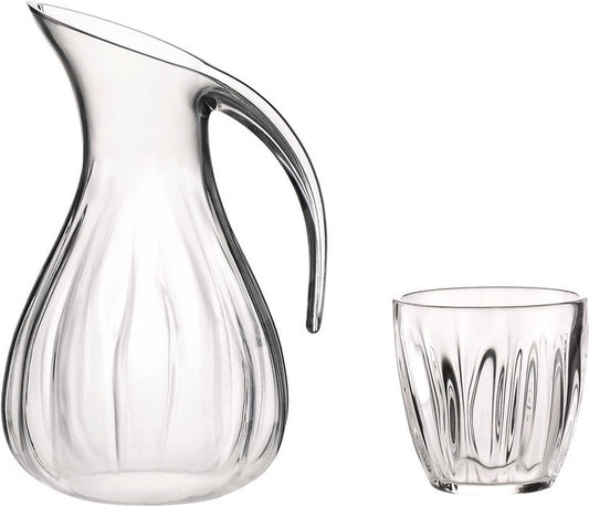 Set 1 carafe et 6 verres - Guzzini