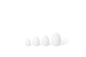 Set de 4 œufs en porcelaine Räder