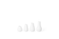 Set de 4 mini-vases Räder porcelaine