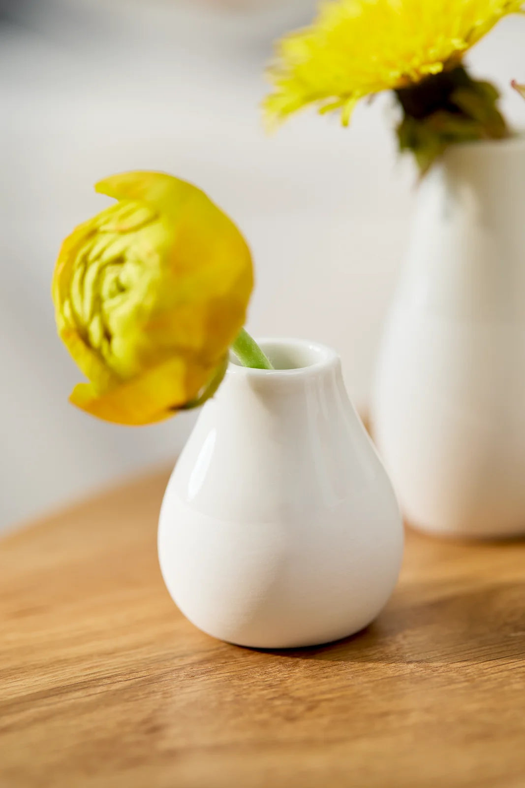 Set de 4 mini-vases Räder porcelaine