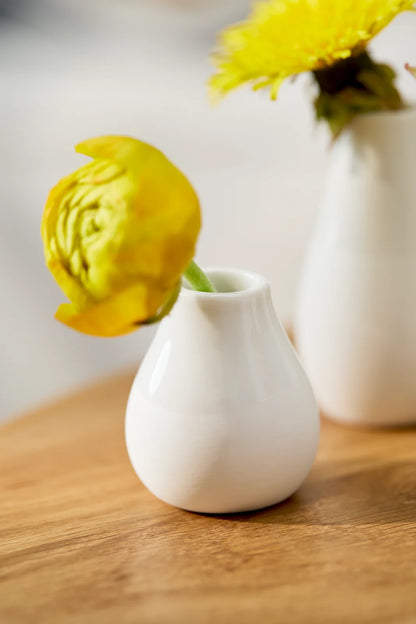 Set de 4 mini-vases Räder porcelaine