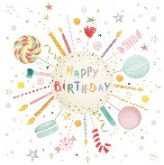 Serviette en papier Turnowsky B'day 33x33 - PPD