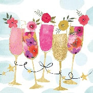 Serviette en papier Happy Drinks 33x33 - PPD