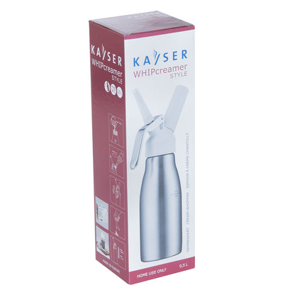 Siphon à crème chantilly 0,5L - Kayser