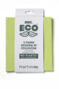 Carré pour la vaisselle x3 pcs cellulose et coton - Mr.Eco