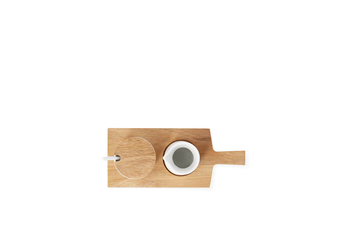 Set lait et sucre petits amis Räder porcelaine blanche