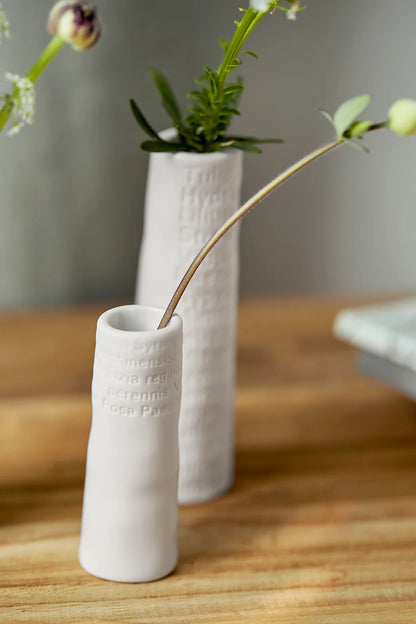 Set de 3 mini-vases Räder porcelaine blanche