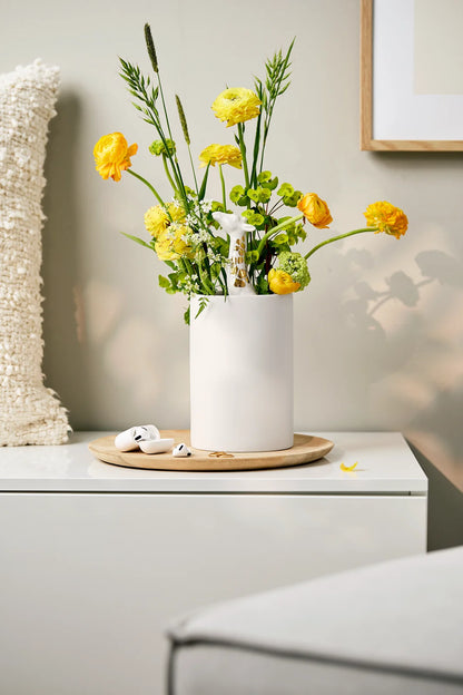 Vase girafe Räder porcelaine blanche