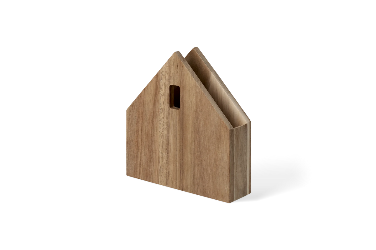 Porte-serviette maison en bois, petit modèle Räder