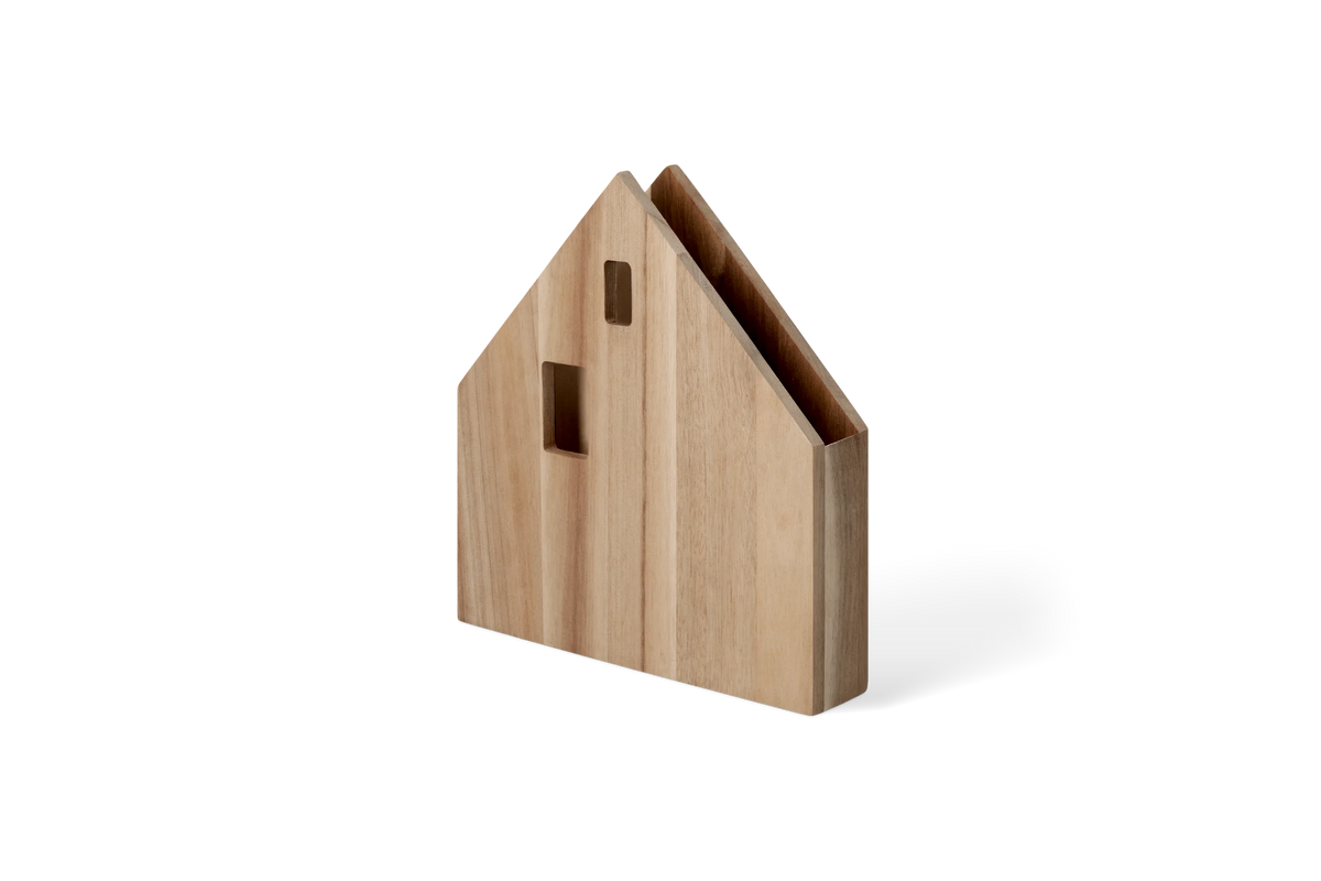 Grand porte-serviettes en bois Räder bois d'acacia