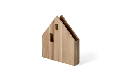 Grand porte-serviettes en bois Räder bois d'acacia