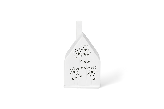 Maison lumineuse prairie fleurie Räder porcelaine blanche