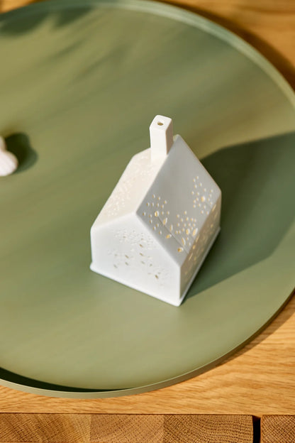 Maison lumineuse prairie fleurie Räder porcelaine blanche