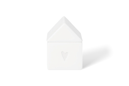 Boîte maison cœur porcelaine Räder