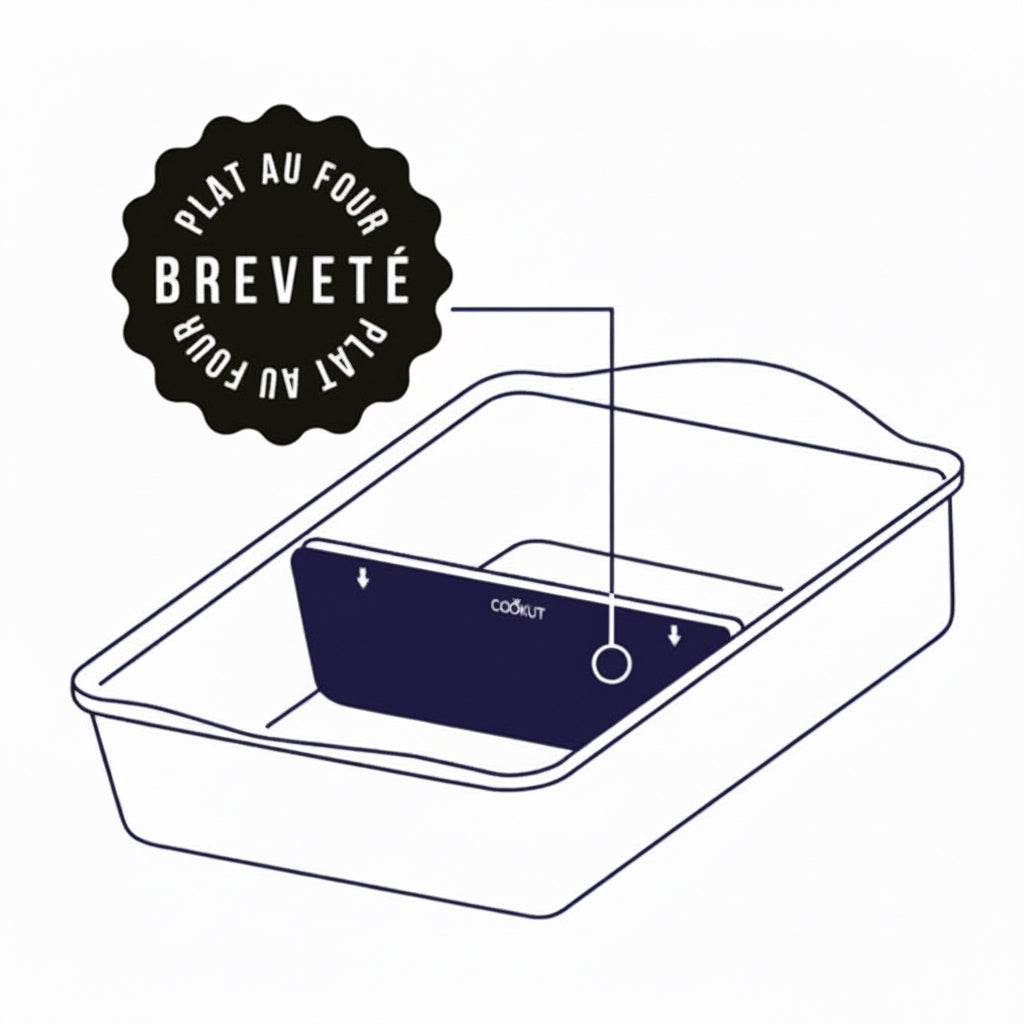 Séparateur pour l'incroyable plat ajustable-Cookut