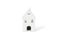 Grande maison lumineuse à colombages Räder porcelaine blanche