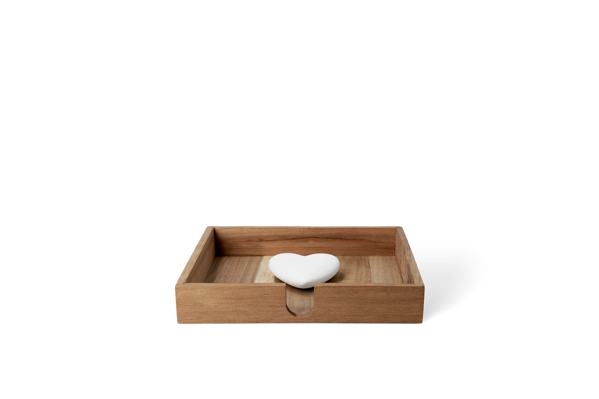 Porte-serviette cœur Räder porcelaine