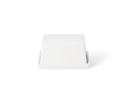 Beurrier petit modèle Bon appétit Räder porcelaine blanche