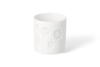 Photophore joyeux anniversaire Räder porcelaine blanche