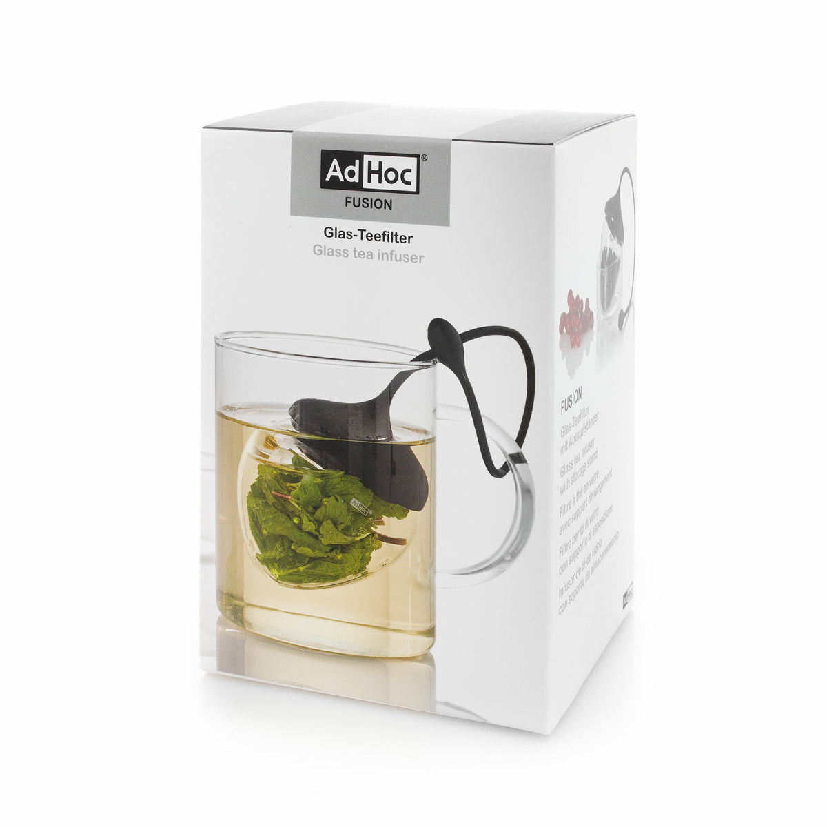 Filtre à thé AdHoc - se pose sur une tasse ou une théière