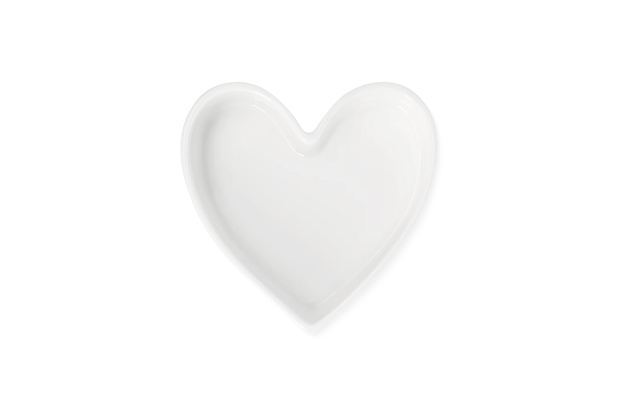 Coupelle cœur Räder porcelaine blanche