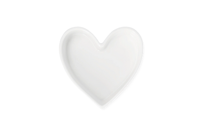 Coupelle cœur Räder porcelaine blanche