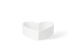 Coupelle cœur Räder porcelaine blanche