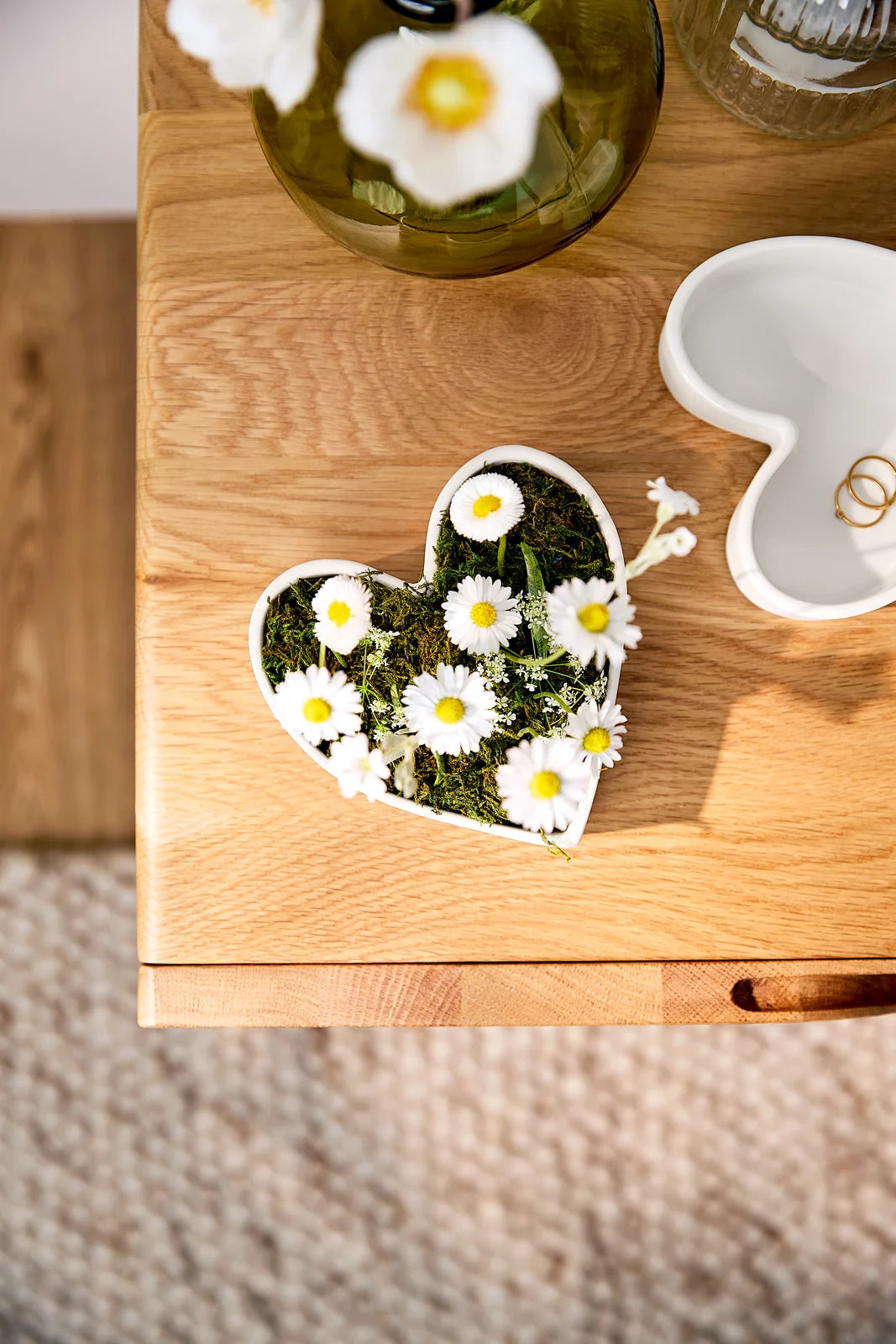 Coupelle cœur Räder porcelaine blanche