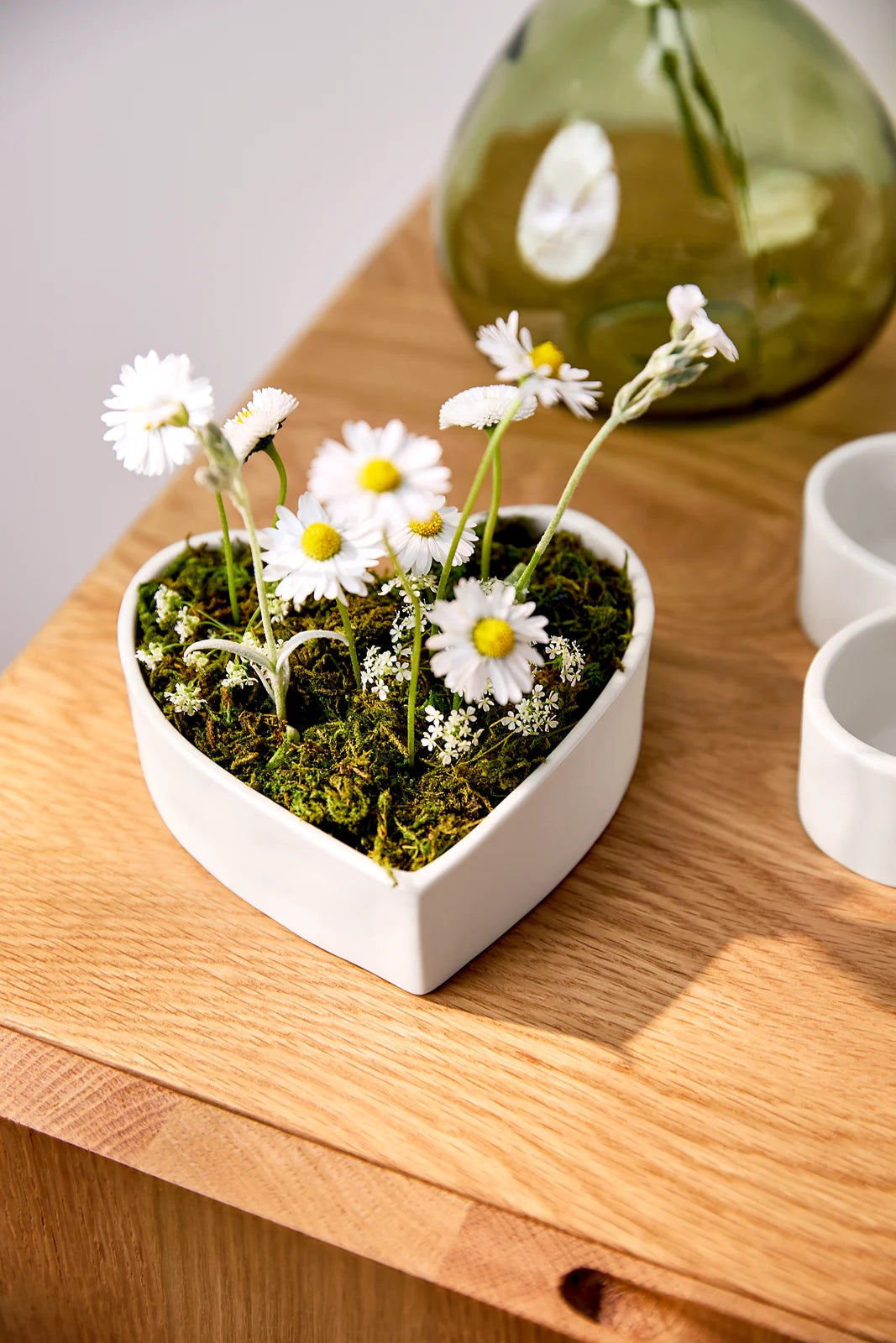 Coupelle cœur Räder porcelaine blanche