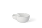 Coupelle bicompartiment porcelaine Räder porcelaine blanche