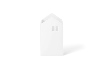 Petite maison de jardin en porcelaine Räder porcelaine blanche