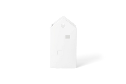 Maison décorative en porcelaine Räder porcelaine blanche