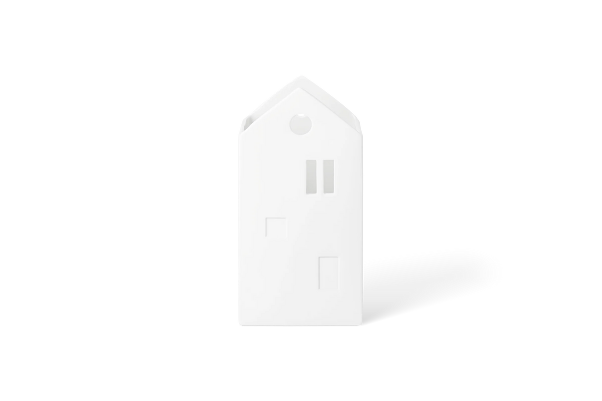 Maison décorative en porcelaine Räder porcelaine blanche