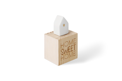 Boîte porte-bonheur Räder porcelaine blanche