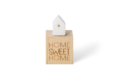 Boîte porte-bonheur Räder porcelaine blanche
