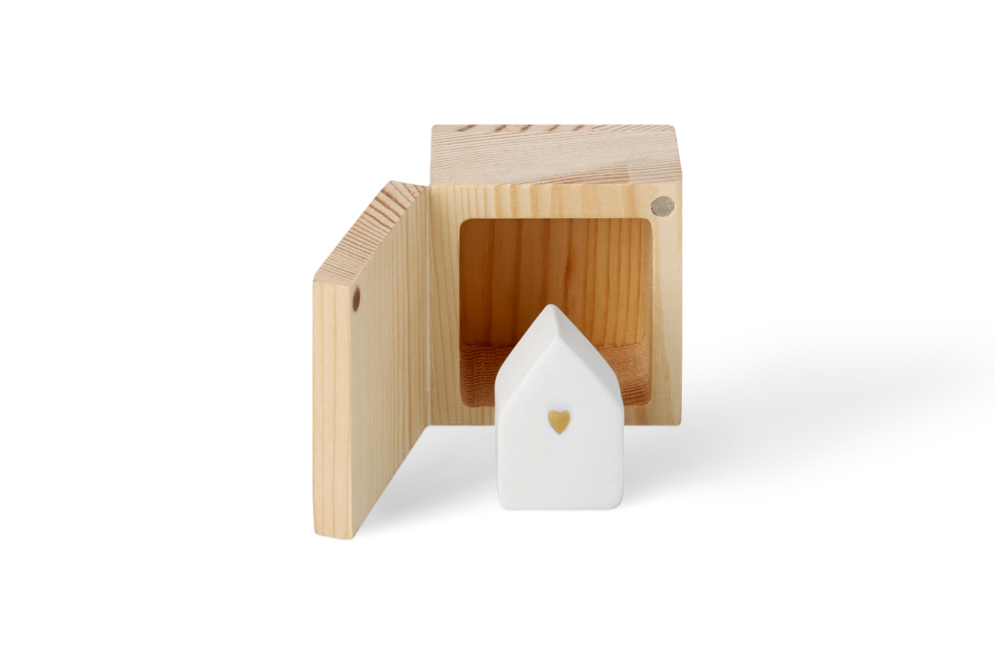 Boîte porte-bonheur Räder porcelaine blanche