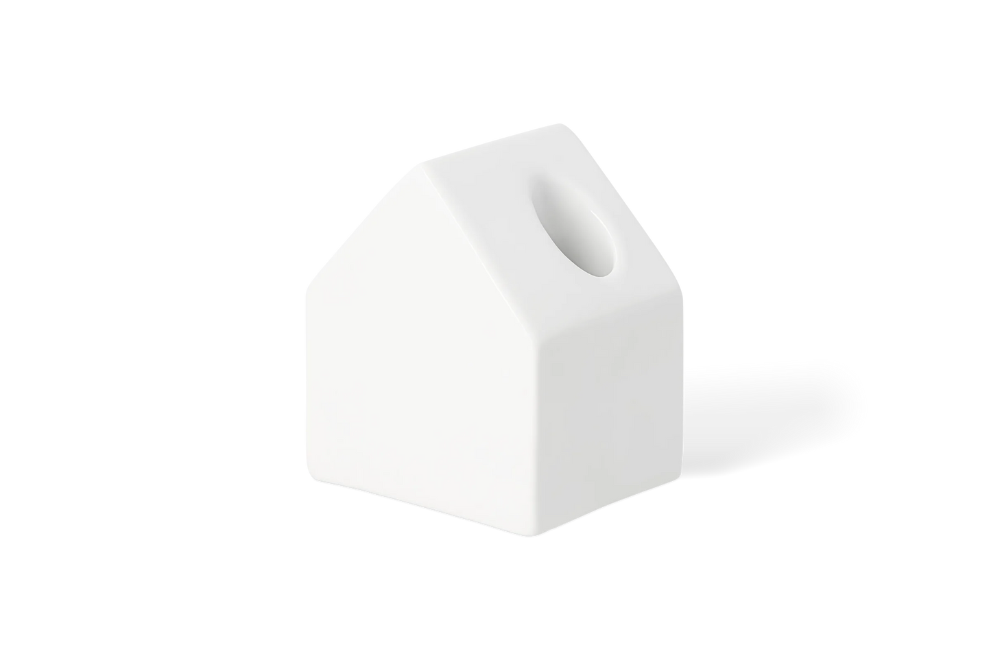 Porte cure-dents maison en porcelaine Räder porcelaine blanche
