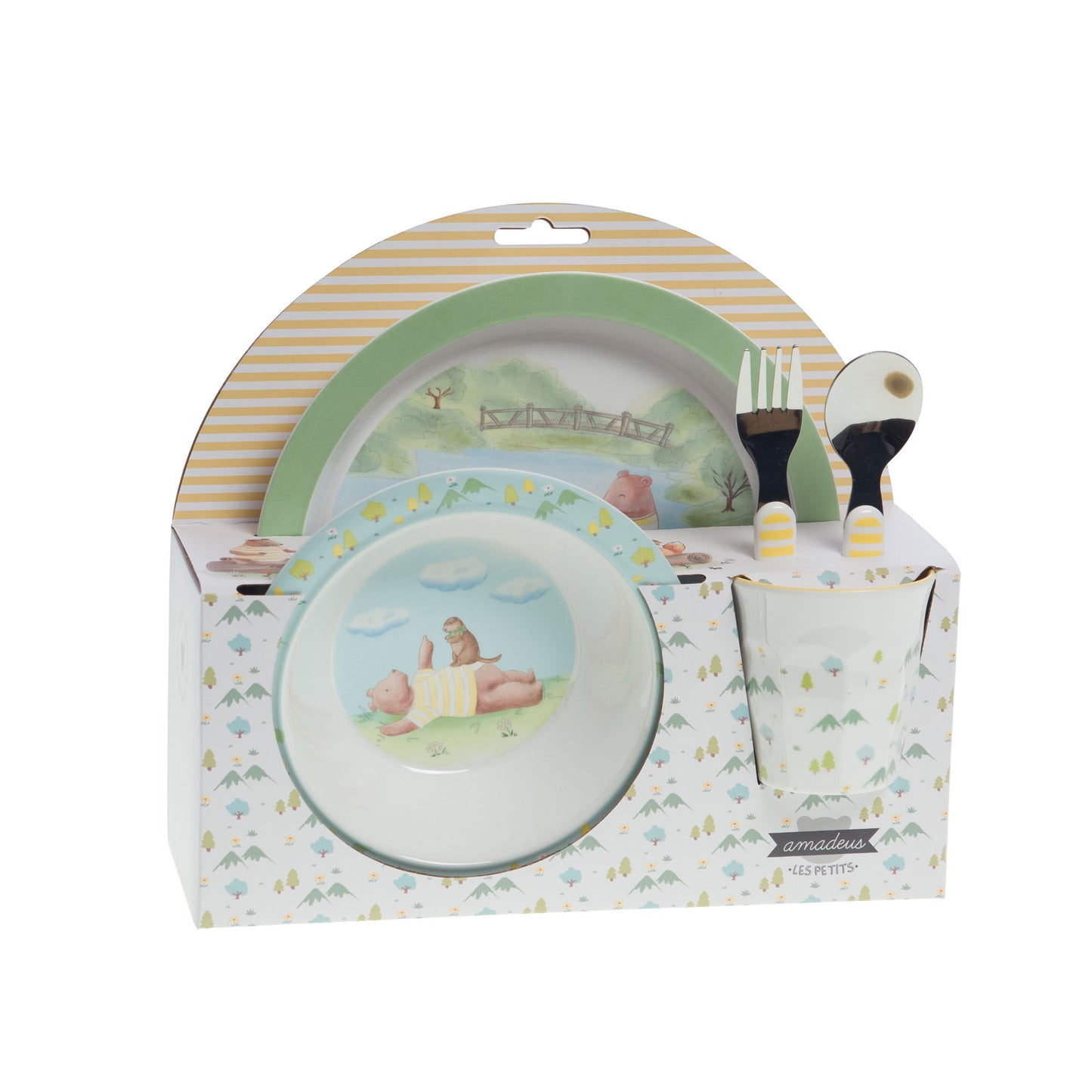 Coffret déjeuner 5 pièces léonard - Amadeus