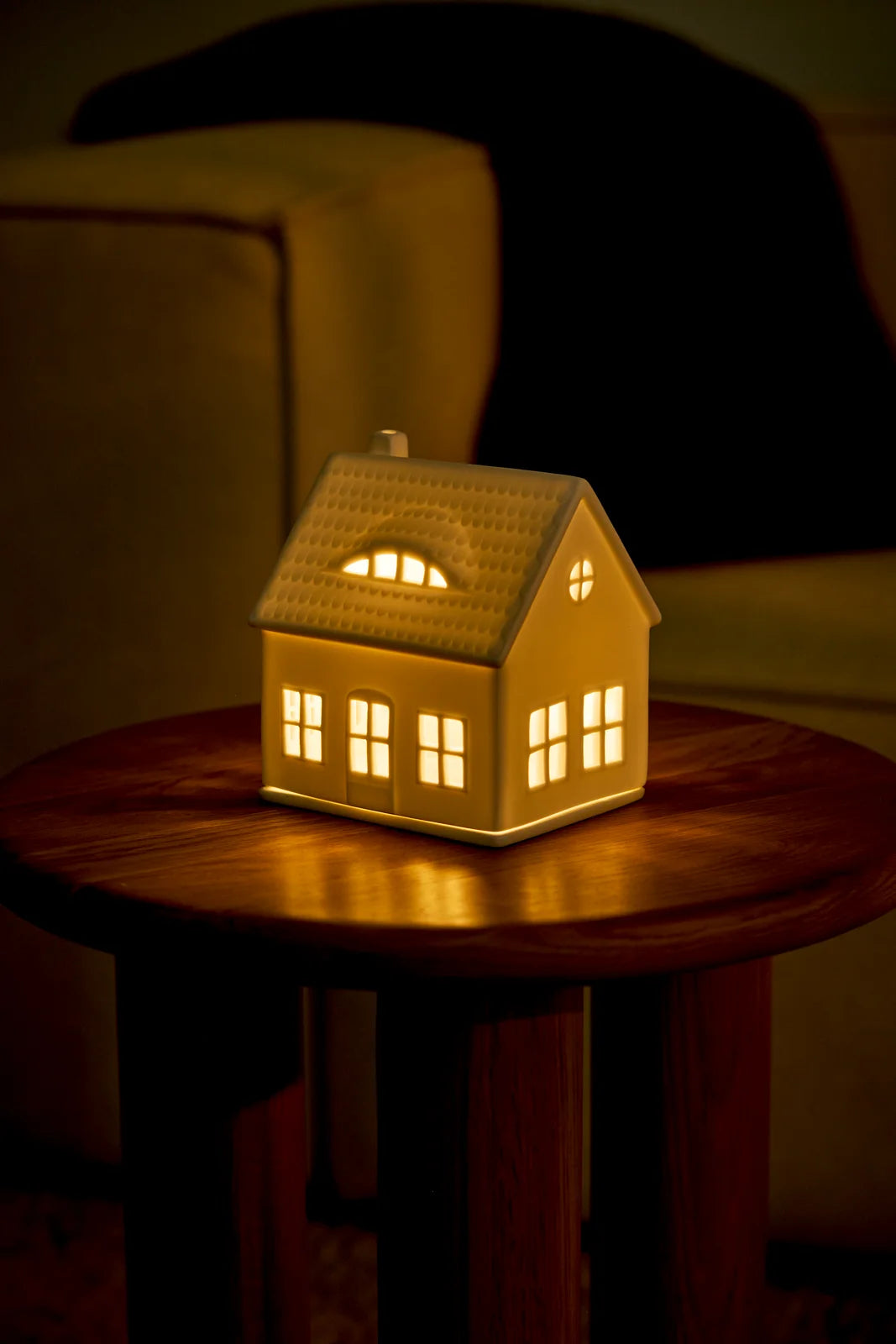 Maison lumineuse à lucarne Räder porcelaine