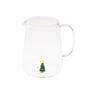 Pichet en verre déco intérieur sapin de noël 170cl