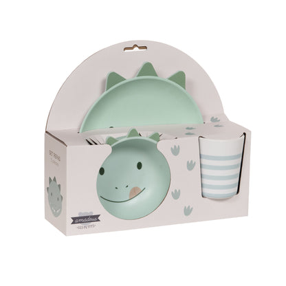 Coffret déjeuner 3 pièces Dino - Amadeus