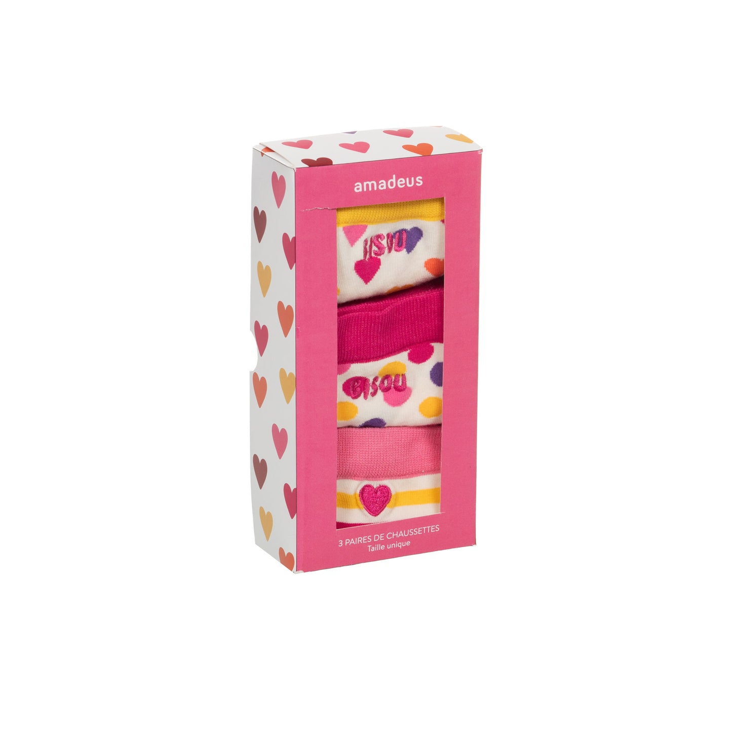 Coffret de socquettes 3 paires - Amadeus