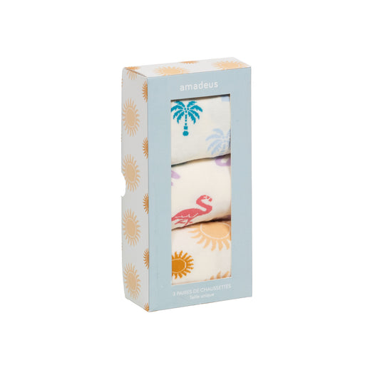Coffret de chaussettes 3 paires - Amadeus