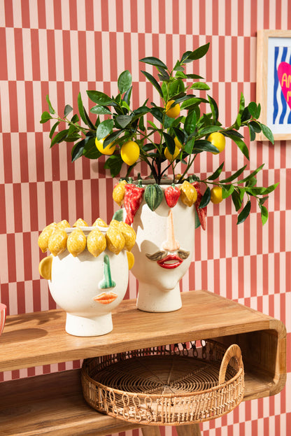 Vase visage légumes - Amadeus